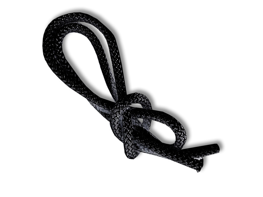 Corde Noire 4 mm (au mètre)