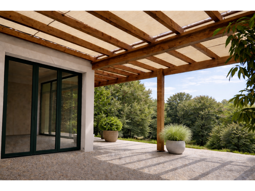 Toile Pergolas Bois - Karma Protect